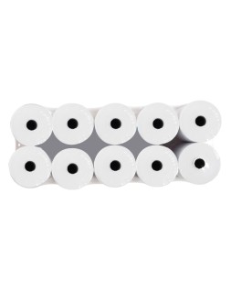 Rollo sumadora q-connect electra 57 mm ancho x 65 mm diametro sin bisfenol a