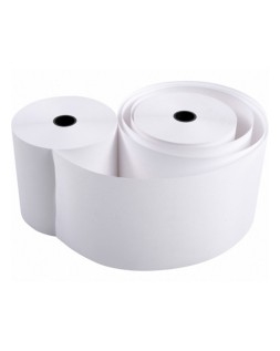 Rollo sumadora q-connect electra 75 mm ancho x 65 mm diametro sin bisfenol a