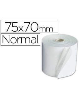 Rolo branco q-connect electra 75x70x11mm 60 grs
