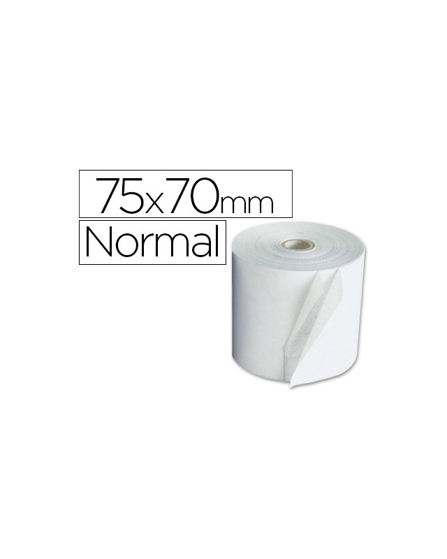 Rolo branco q-connect electra 75x70x11mm 60 grs