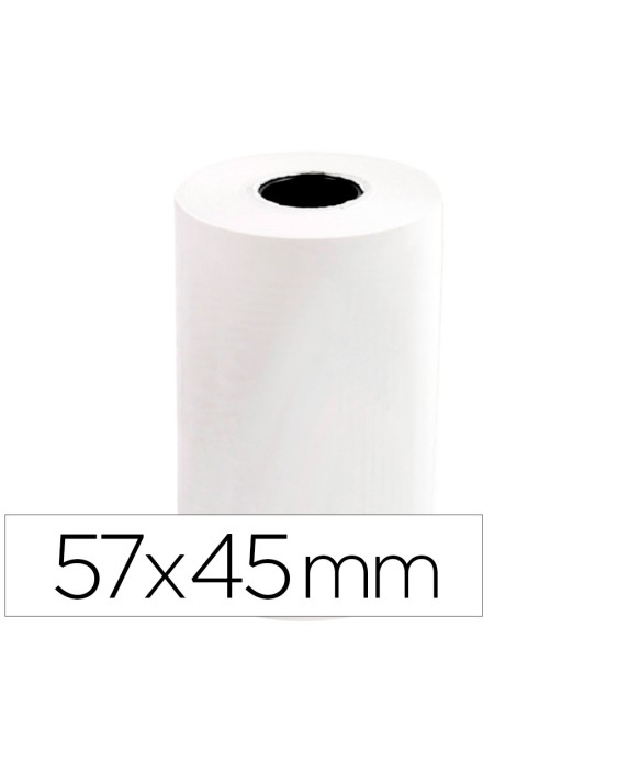 Rollo sumadora q-connect termico 57x45x11 mm 58 gr sin bisfenol a