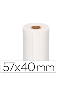 Rollo sumadora q-connect termico 57x40x11 mm 58 gr sin bisfenol a