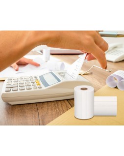 Rollo sumadora q-connect termico 57x40x11 mm 58 gr sin bisfenol a