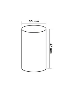 Rollo sumadora termico q-connect 57 mm ancho x 35 mm diametro para tpv sin bisfenol a