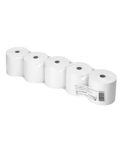 Rollo sumadora termico greening 80 mm ancho x 80 mm diametro sin bisfenol a papel de 70 g/m2