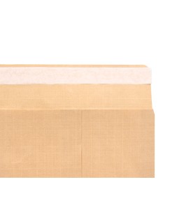 Sobre liderpapel bolsa armado kraft envio seguridad 260x360 mm solapa tira de silicona 120 gr caja de 100 unidades