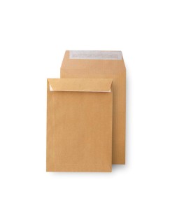 Sobre liderpapel k-36 bolsa kraft 370x450 mm caja de 100 unidades