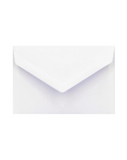 Sobre liderpapel n.1 blanco minimo normalizado 90x140mm engomado solapa de pico caja de 500 unidades