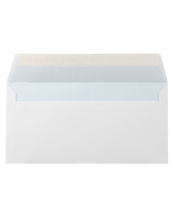 Sobre liderpapel n.9 blanco comercial normalizado 120x176mm tira de silicona caja de 500 unidades