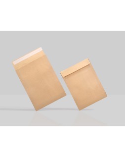Sobre liderpapel bolsa n.13 kraft 310x410 mm tira de silicona caja de 250 unidades