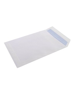 Sobre liderpapel bolsa n.15 blanco b5 176x250 mm tira de silicona caja de 500 unidades