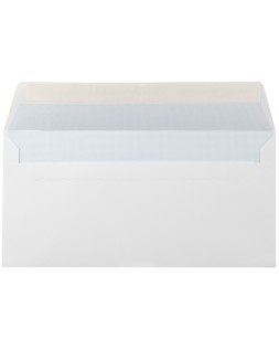Sobre liderpapel n 2 blanco din americano 110x220 mm tira de silicona paquete de 25 unidades