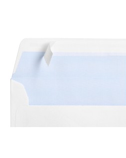 Sobre liderpapel n 2 blanco din americano 110x220 mm tira de silicona paquete de 25 unidades