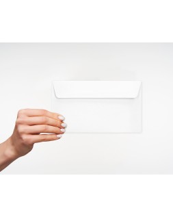 Sobre liderpapel n 2 blanco din americano 110x220 mm tira de silicona paquete de 25 unidades