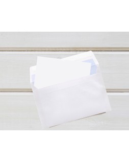 Sobre liderpapel n 9 blanco comercial normalizado 120x176 mm tira de silicona paquete de 25 unidades