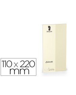 Sobre rossler coloretti dl americano color marmol crema 110x220 mm pack de 5 unidades