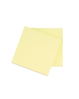 Bloc de notas adhesivas quita y pon q-connect 76x76 mm con 100 hojas