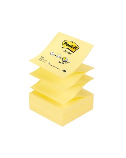 Bloc de notas adhesivas quita y pon post-it 76x76 mm z-notes