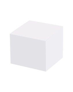 Taco papel liderpapel encolado blanco 1000 hojas 100x100x100 mm 80 g