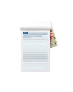 Bloc examenes liderpapel horizontal folio 40 hojas 60 g