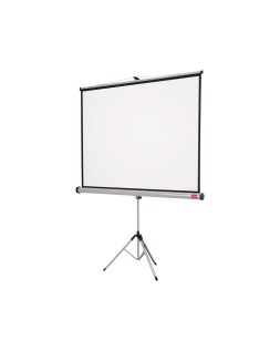 Pantalla nobo mural para proyeccion blanco mate con tripode 1750x1325 mm