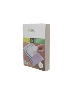 Papel autocopiativo liderpapel a4 prealzado triplicado blanco amarillo y rosa 80 g 500 hojas (167