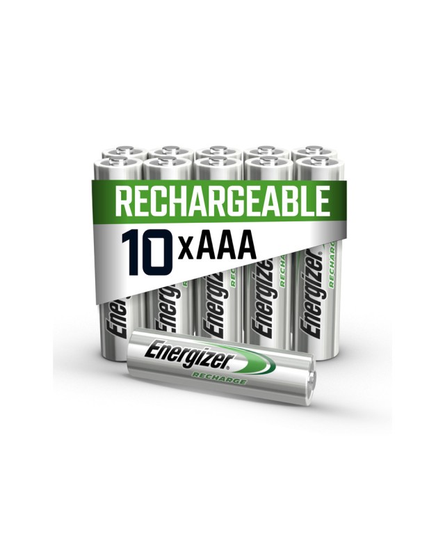 Pila energizer recargable power plus aaa blister de 10 unidades