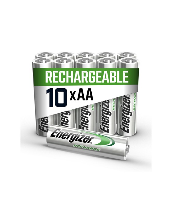 Pila energizer recargable power plus aa blister de 10 unidades