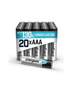 Pila energizer alcalina max plus aaa blister de 20 unidades