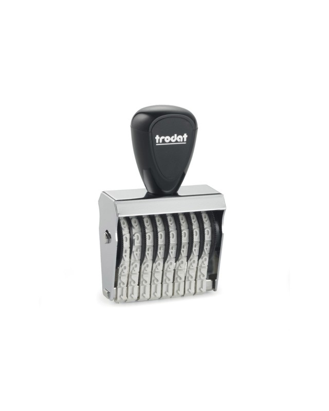 Numerador trodat entintaje manual con 8 bandas 5 mm