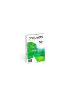 Papel fotocopiadora discovery din a4 70 gramos papel multiuso ink-jet y laser paquete de 500 hojas