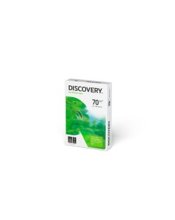 Papel fotocopiadora discovery din a4 70 gramos papel multiuso ink-jet y laser paquete de 500 hojas
