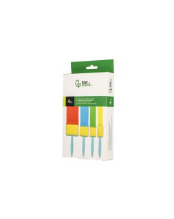 Esponja manualidades liderpapel pincel cuadrado goma foam caja con 4 unidades 25/40/50/75 mm
