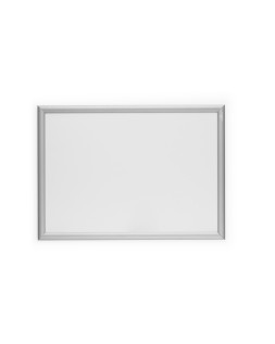 Marco portaanuncios durable outdoor a2 marco aluminio anodizado plata 645x470x12 mm