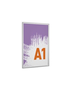 Marco portaanuncios durable outdoor a1 marco aluminio anodizado plata 895x645x12 mm