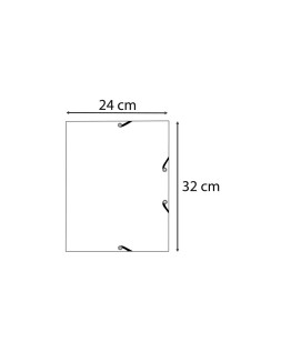 Carpeta exacompta gomas polipropileno titanio reciclado tres solapas din a4 pack de 4 unidades colores