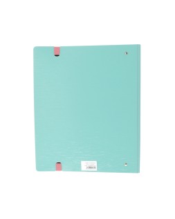 Carpeta 4 anillas 40 mm mixtas mariola polyfoam din a4 sin recambio pastel palabras