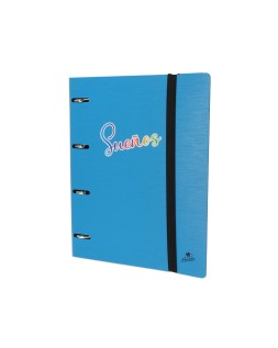 Carpeta 4 anillas 40 mm mixtas mariola polyfoam din a4 sin recambio palabras
