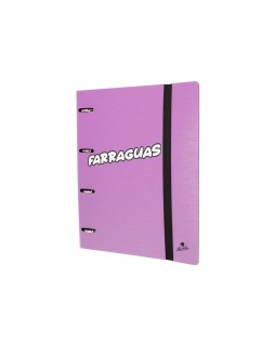 Carpeta 4 anillas 40 mm mixtas mariola polyfoam din a4 sin recambio palabras
