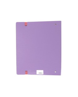 Carpeta 4 anillas 40 mm mixtas mariola polyfoam din a4 sin recambio pastel palabras