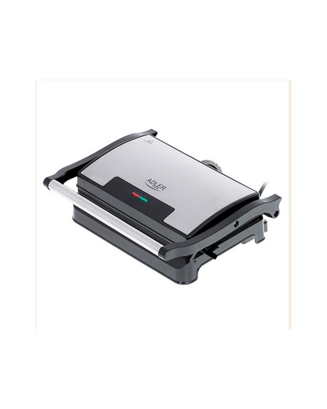 Grill electrico adler 1200w placas ajustables