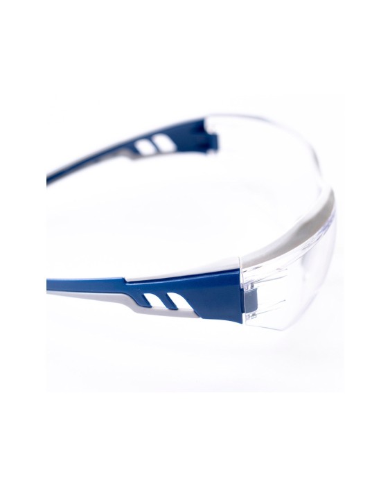 Gafas de proteccion safetop pristina pc claro montura bi-componente