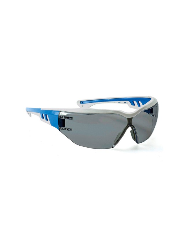 Gafas de proteccion safetop pristina smoked pc ahumado montura bi-componente