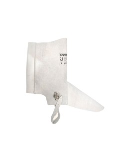 Polainas de cuero safetop serie standard color gris juego de 2 unidades