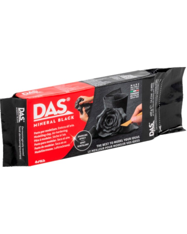 Pasta de modelar das mineral 800 gr color negro