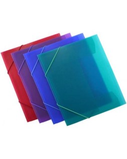 Carpeta gomas office box supra din a4 polipropileno colores surtidos
