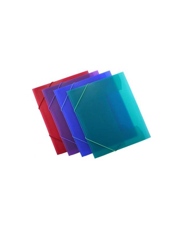 Carpeta gomas office box supra din a4 polipropileno colores surtidos