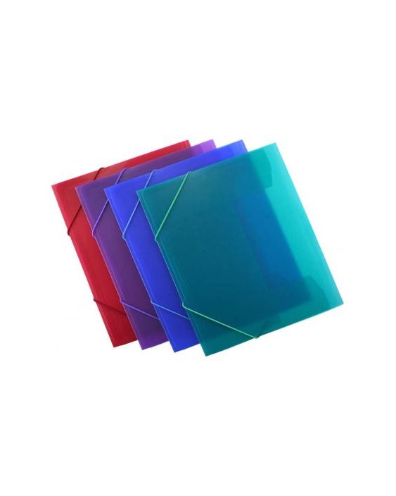 Carpeta gomas office box supra din a4 polipropileno colores surtidos