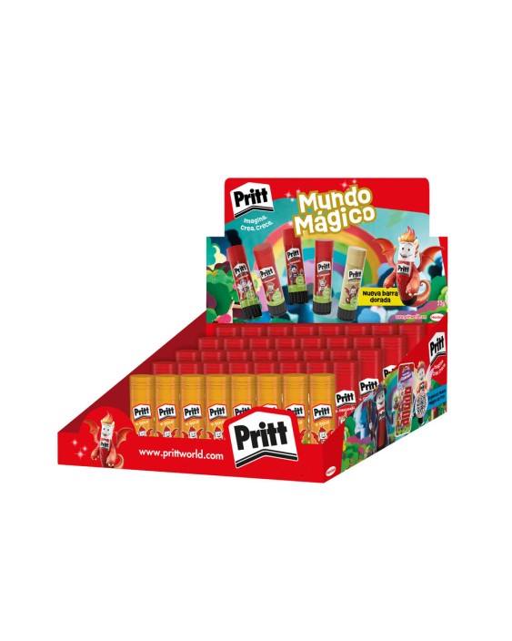 Pegamento pritt en barra 22 g vac 2026 expositor de 40 unidades