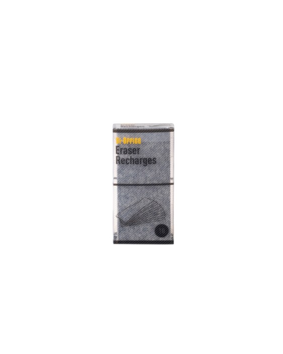 Recambio borrador pizarra bi-office para ref. Aa0720 pack de 10 unidades